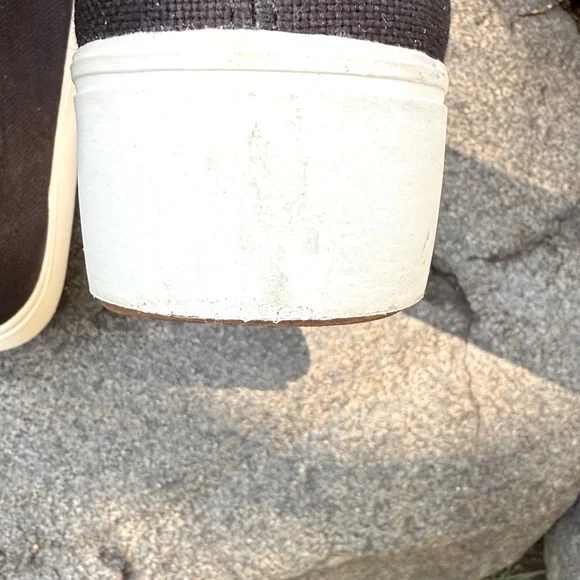 STEVE MADDEN BLACK ELORE PLATFORM CANVAS SNEAKERS - 7 🖤👟 - Picture 12 of 12